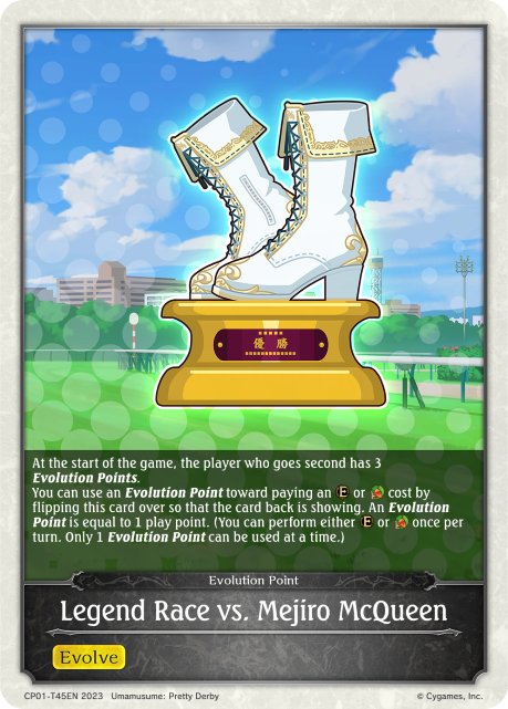 Legend Race vs. Mejiro McQueen (T45) - CP01-T45EN