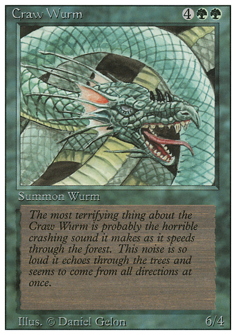 Craw Wurm - 3ED - 190