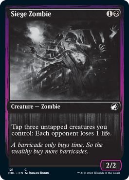 DBL - Siege Zombie