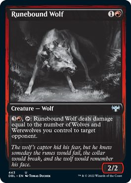 DBL - Runebound Wolf