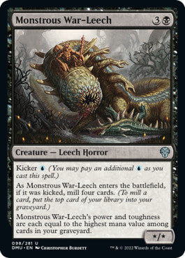 DMU - Monstrous War-Leech