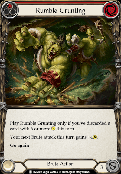 DYN - Rumble Grunting (Red)