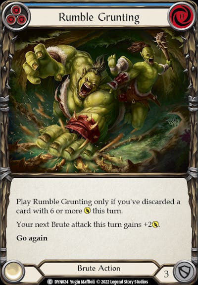 DYN - Rumble Grunting (Blue)