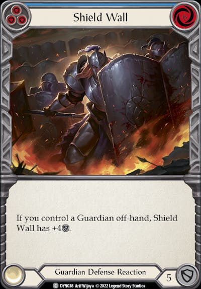 DYN - Shield Wall (Blue)