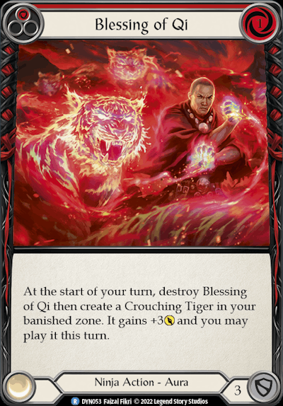 DYN - Blessing of Qi (Red)