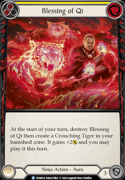 DYN - Blessing of Qi (Yellow)