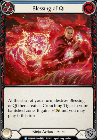 DYN - Blessing of Qi (Blue)