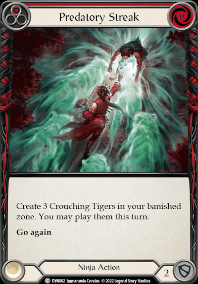 DYN - Predatory Streak (Red)