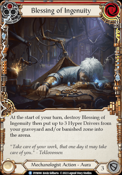 DYN - Blessing of Ingenuity (Red)