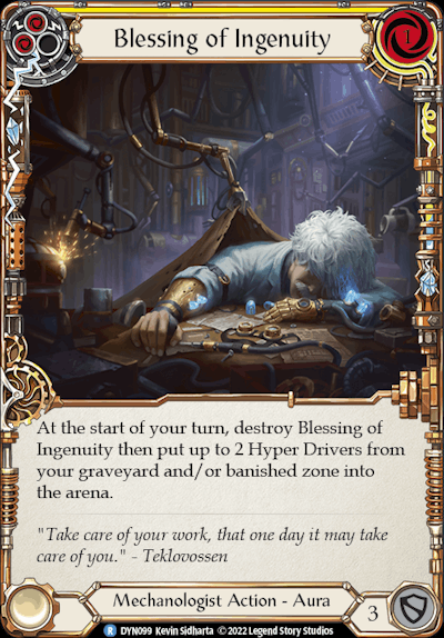 DYN - Blessing of Ingenuity (Yellow)