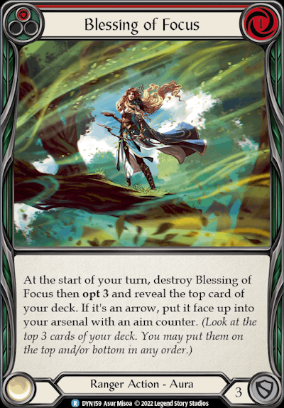 DYN - Blessing of Focus (Red)