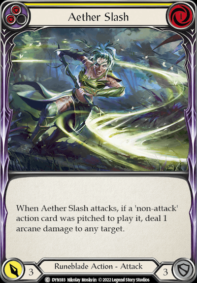 DYN - Aether Slash (Yellow)