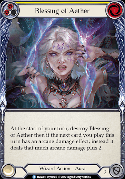 DYN - Blessing of Aether (Yellow)