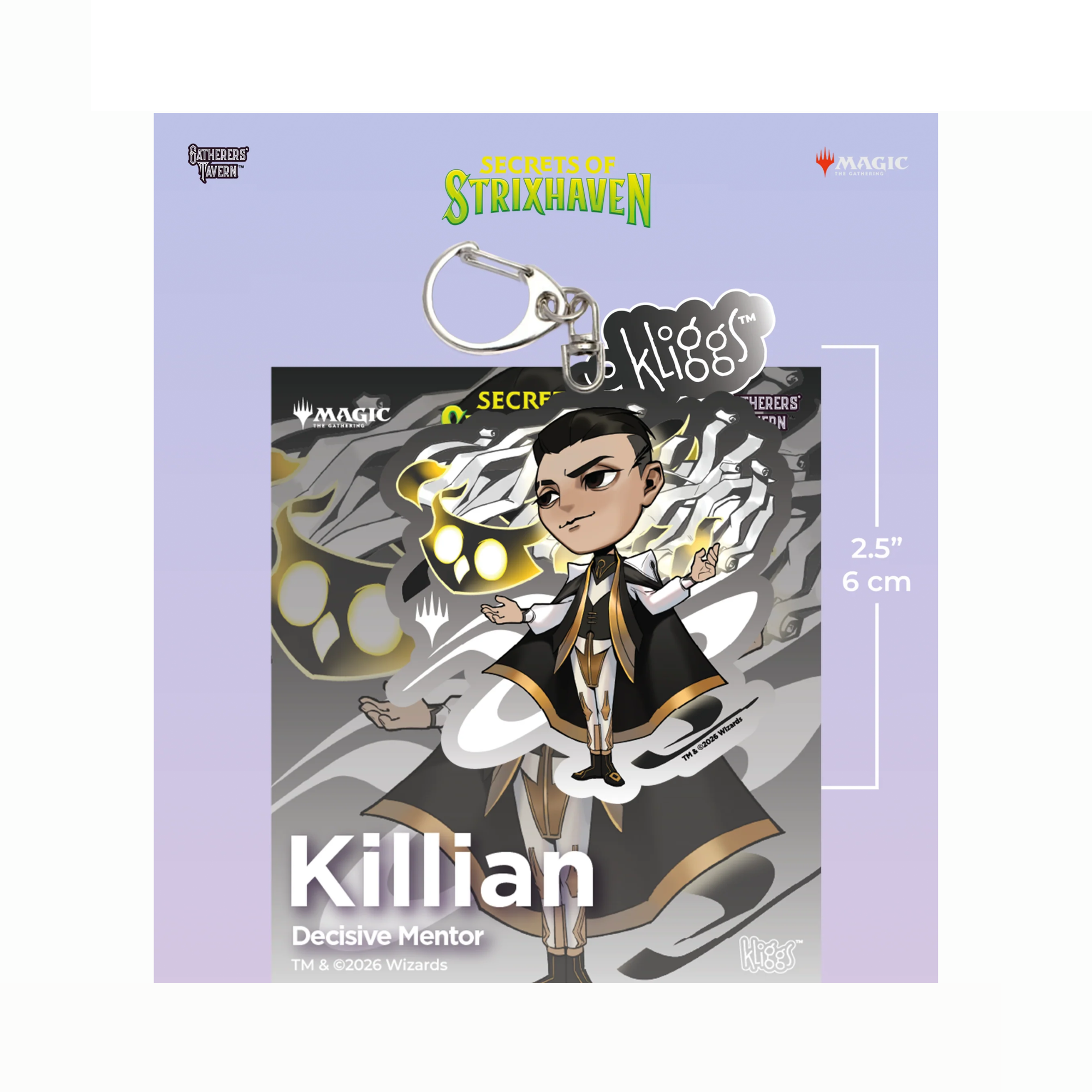 Keychain: MTG Kliggs- Secrets of Strixhaven