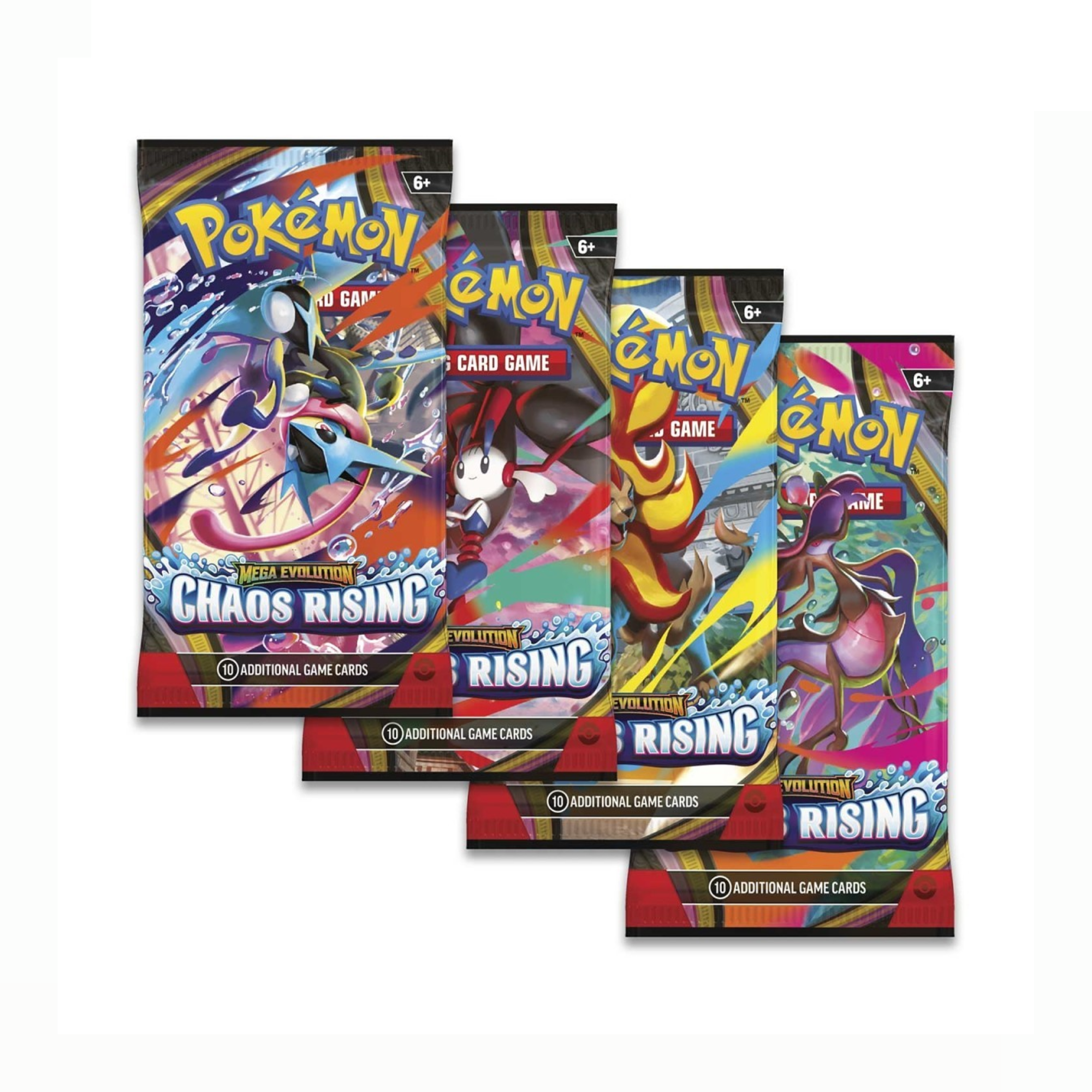 Pokémon TCG: Mega Evolution 04 Chaos Rising - Booster Pack (limitado 3 por persona)