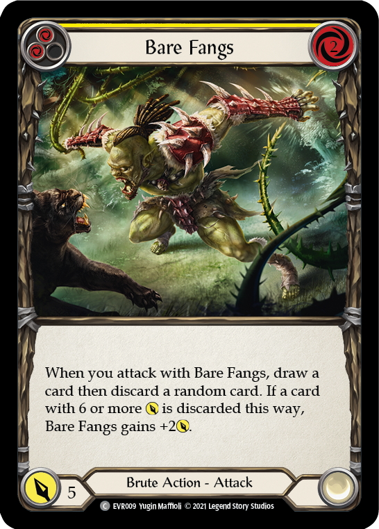 EVR - Bare Fangs (Yellow)