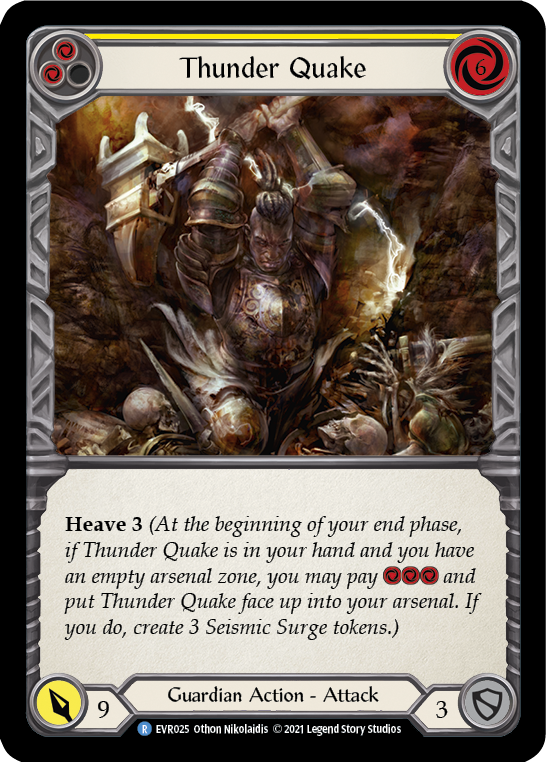 EVR - Thunder Quake (Yellow)