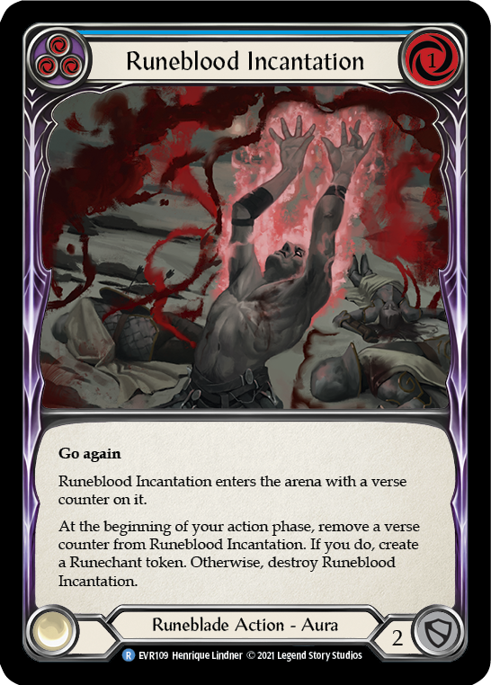 EVR - Runeblood Incantation (Blue)