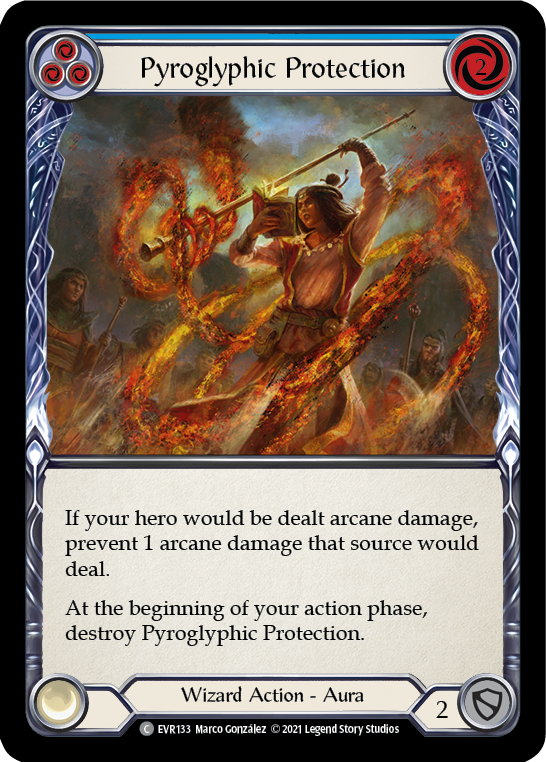 EVR - Pyroglyphic Protection (Blue)