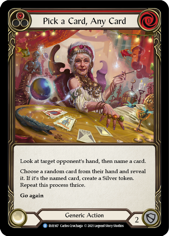 EVR - Pick a Card, Any Card (Red)