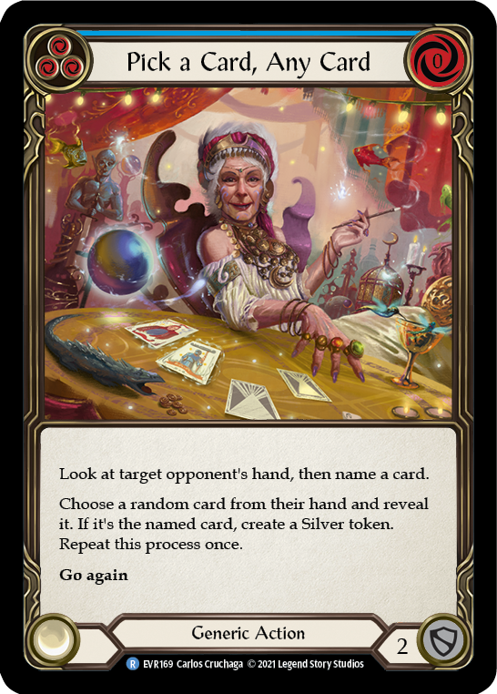 EVR - Pick a Card, Any Card (Blue)