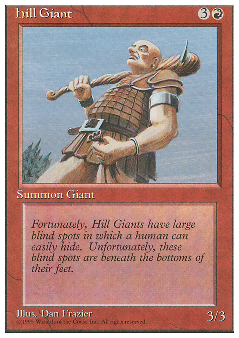 Hill Giant - 4ED - 201