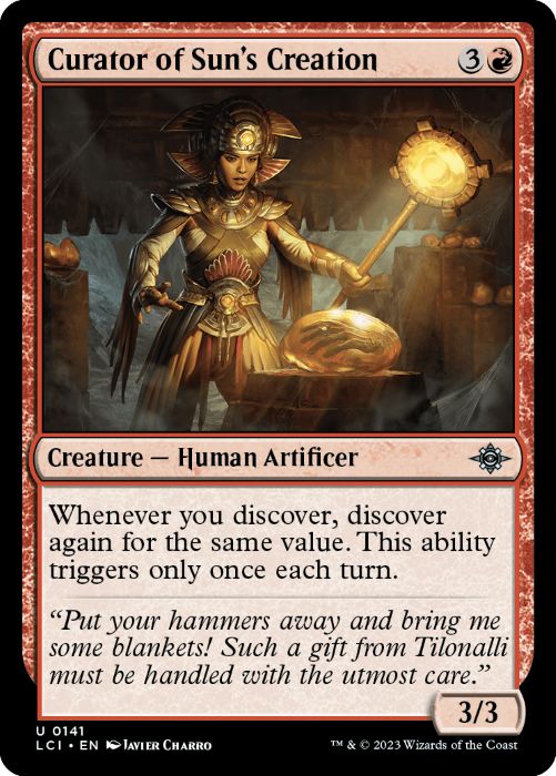 LCI - Curator of Sun's Creation
