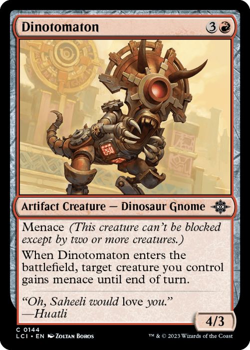LCI - Dinotomaton