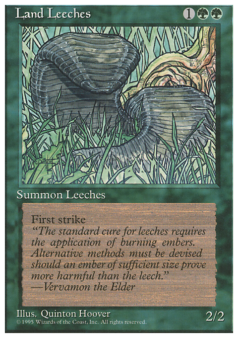 Land Leeches - 4ED - 255