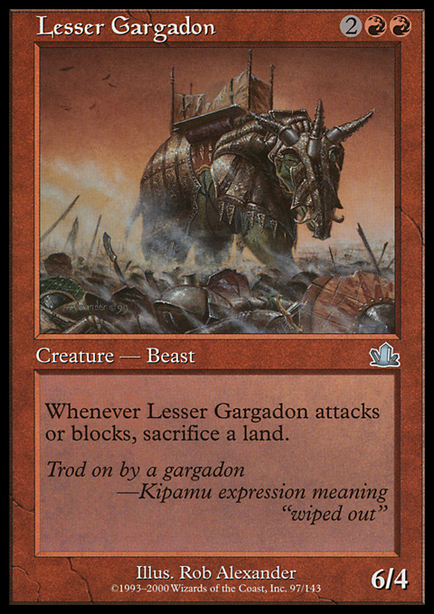 PCY - Lesser Gargadon