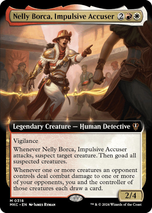 MKC - Nelly Borca, Impulsive Accuser