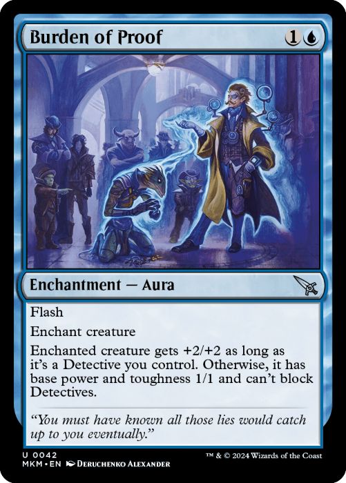 MKM - Burden of Proof