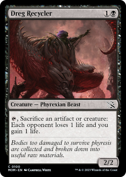 MOM - Dreg Recycler