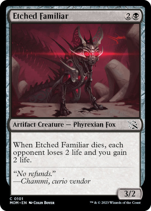MOM - Etched Familiar