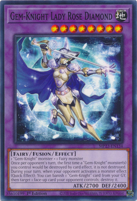 MP23-EN134 - Gem-Knight Lady Rose Diamond