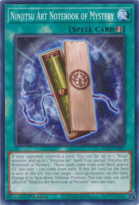 MP23-EN201 - Ninjitsu Art Notebook of Mystery