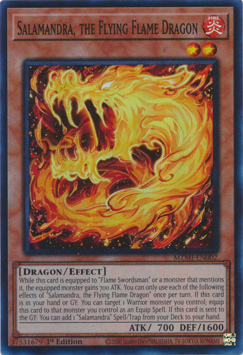 Salamandra, the Flying Flame Dragon - MZMI-EN002