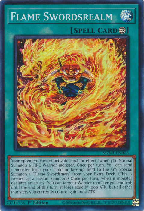 Flame Swordsrealm - MZMI-EN006