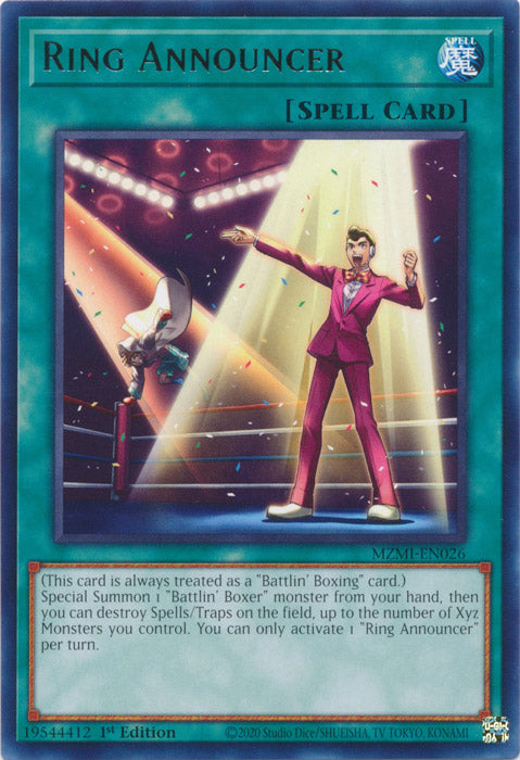 Ring Announcer - MZMI-EN026