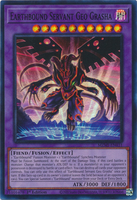 Earthbound Servant Geo Grasha - MZMI-EN031