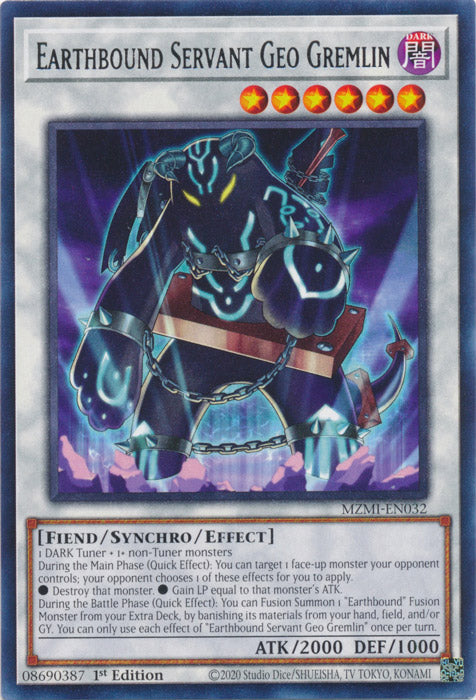 Earthbound Servant Geo Gremlin - MZMI-EN032