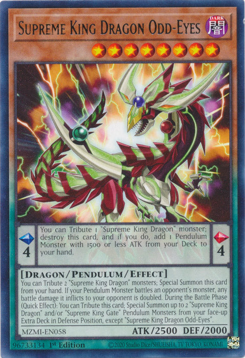 Supreme King Dragon Odd-Eyes - MZMI-EN058