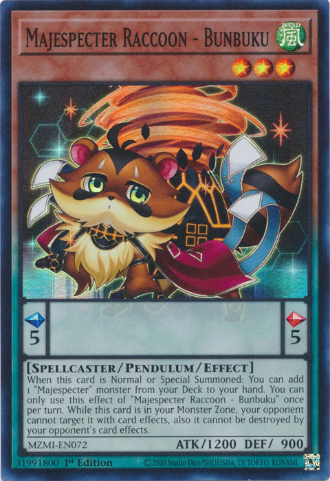 Majespecter Raccoon - Bunbuku - MZMI-EN072