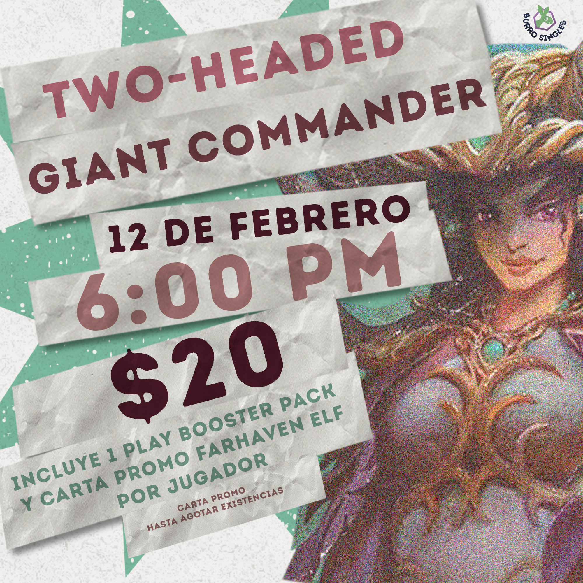 MTG- Two Headed Giant Commander
