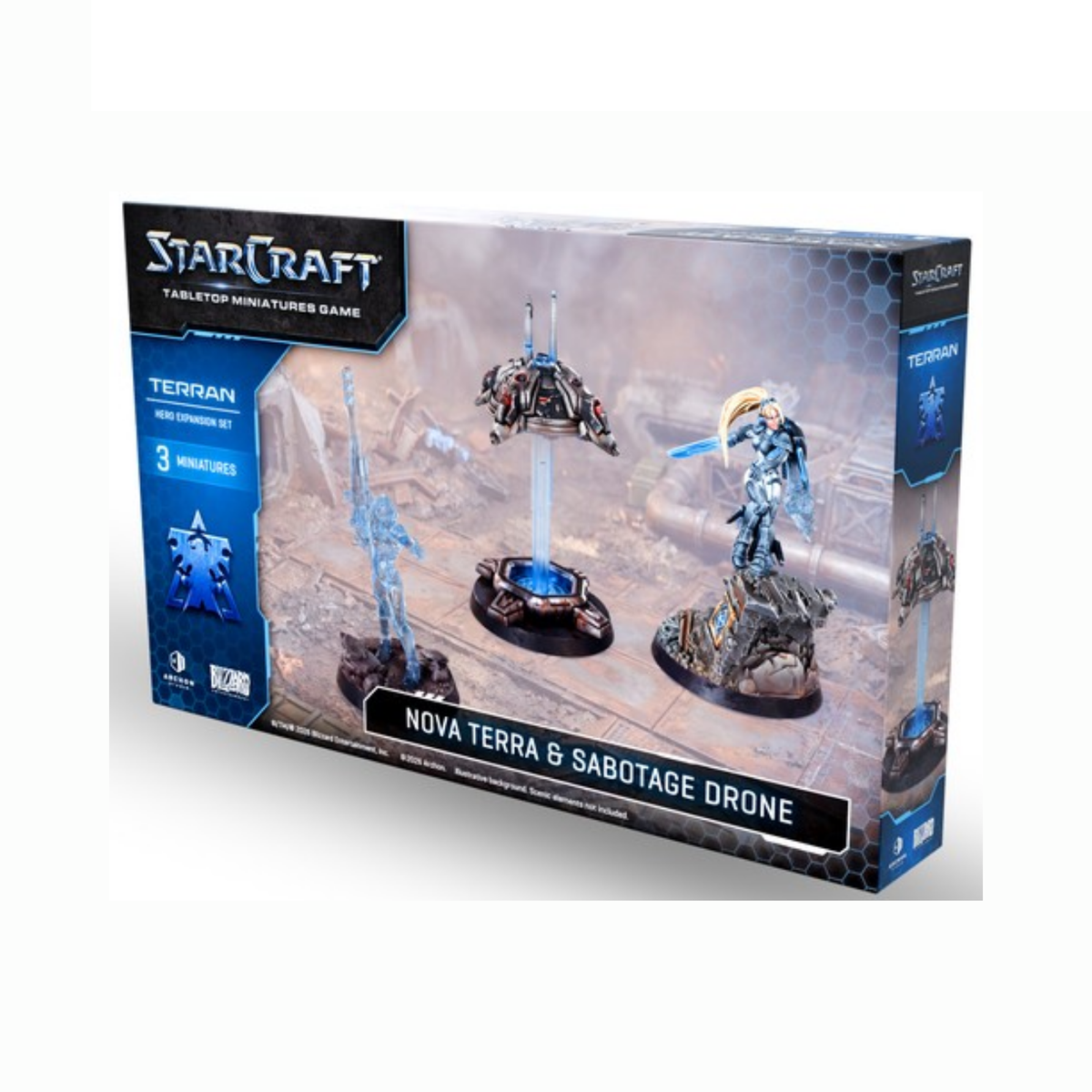 StarCraft TMG: Nova Terra - Terran Hero Expansion Set