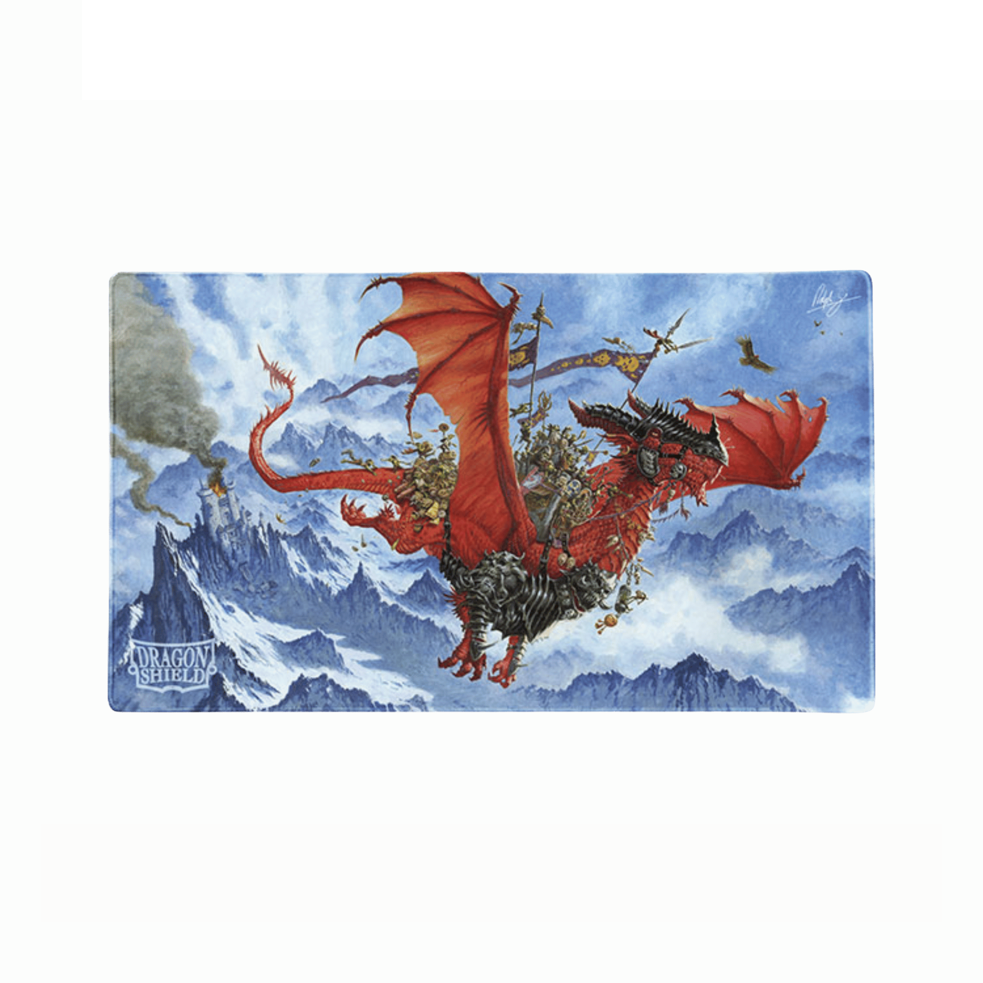 Dragon Shield Playmat w/ Tube – "Signature Series: The Raid" Art, Limited Edition