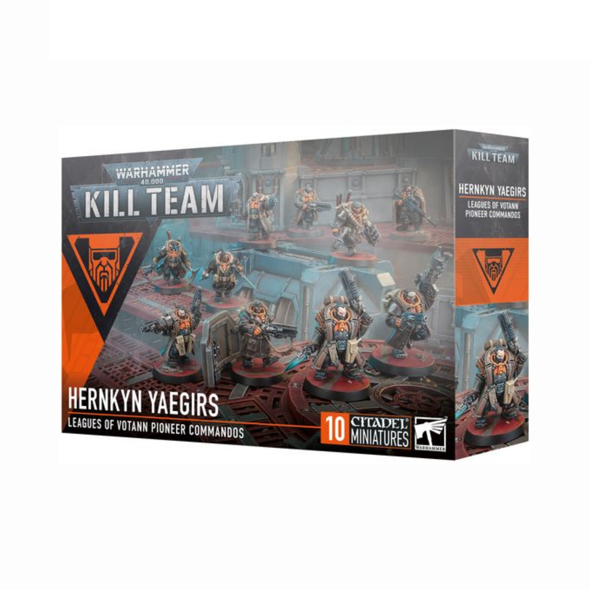 Warhammer 40K: Kill Team - Hernkyn Yaegirs - Leagues Of Votann Pionner Commandos