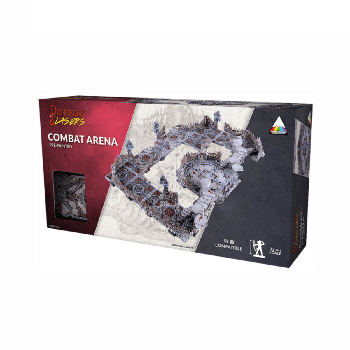 Dungeons & Lasers: Combat Arena, Pre-painted