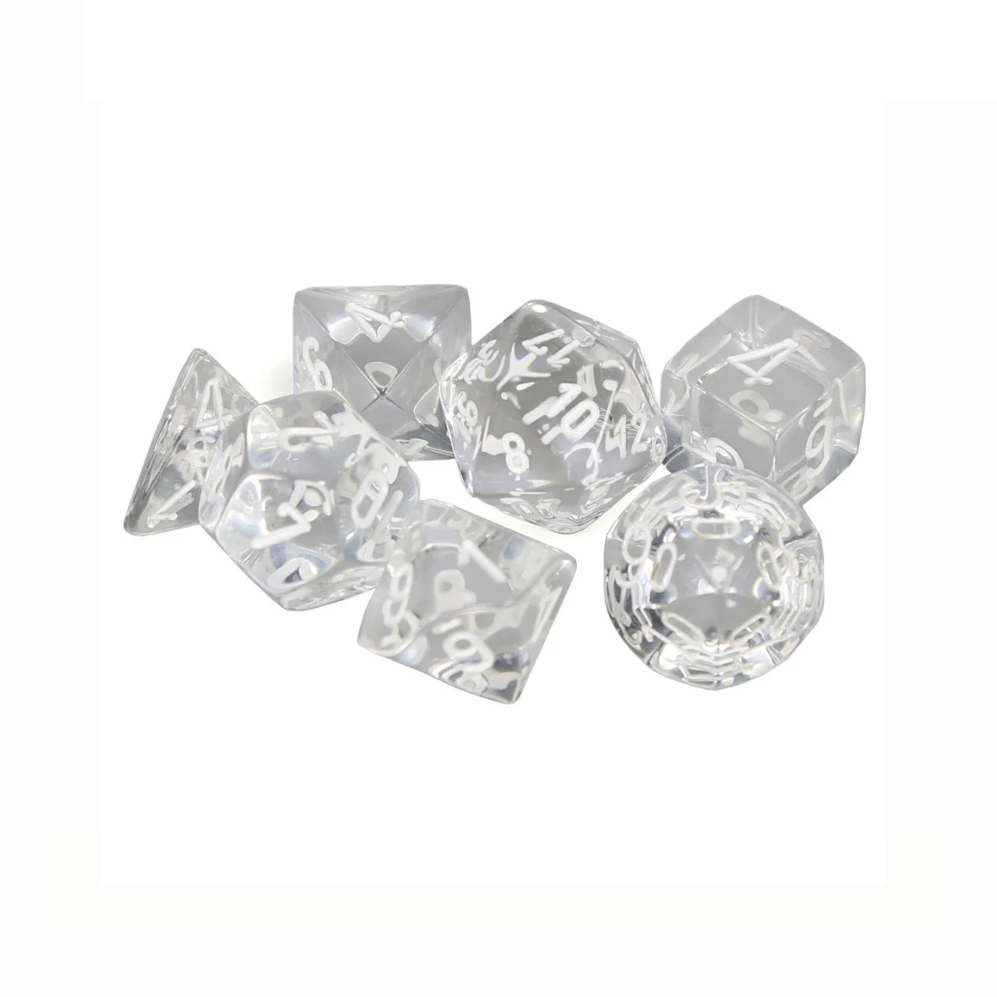 Chessex - Prism Translucent Polyhedral 7-Die Set