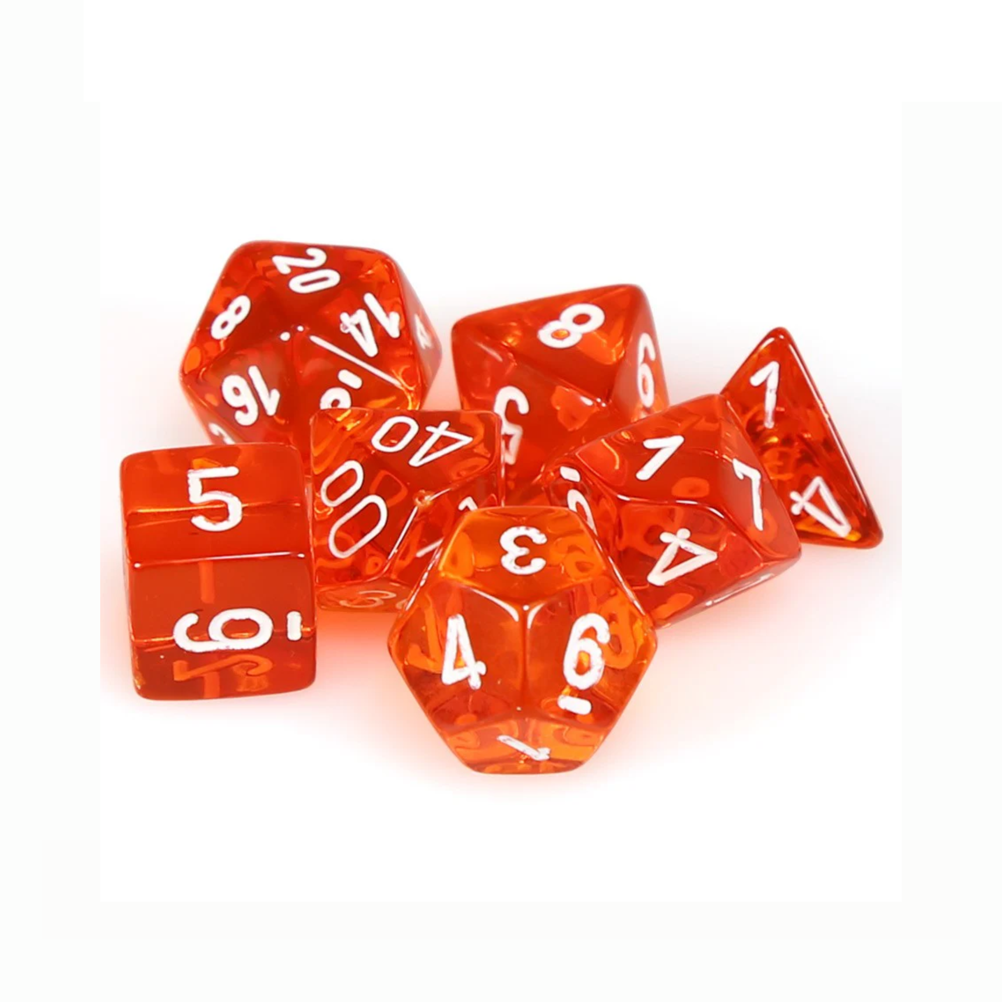 Chessex - Prism Translucent Polyhedral 7-Die Set